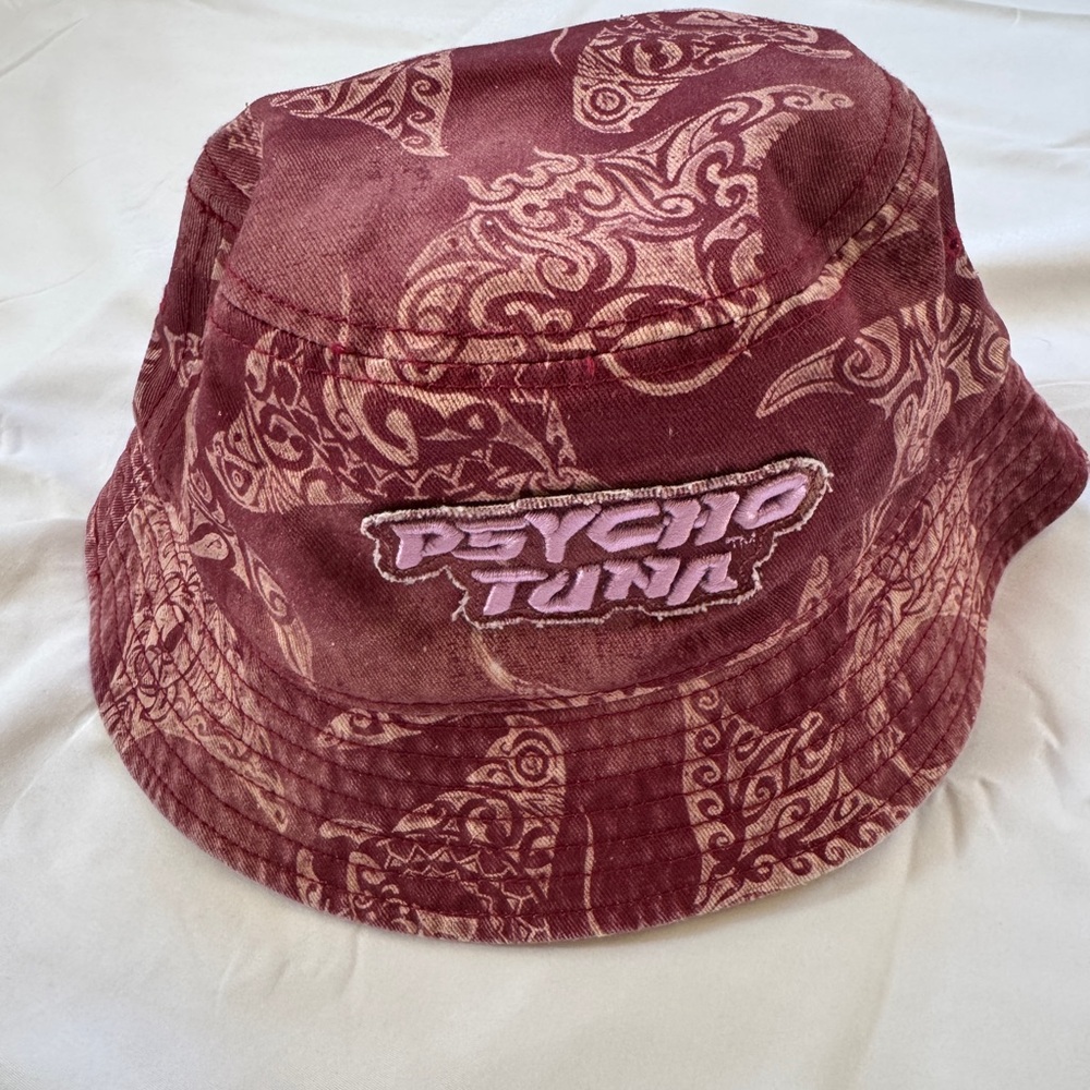 Psycho Tuna Burgundy Bucket Hat Sting Devils